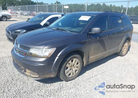 2018 Dodge Journey Se из США, поврежденный, VIN 3C4PDCAB7JT242020